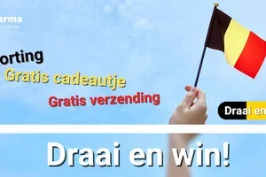 Draai en win! Enkel vandaag 🖤💛❤️
