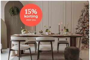 Een exclusief cadeau: 15% korting voor jou