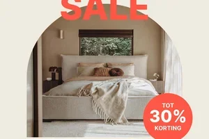 Tot 30% sale op bedden en boxsprings