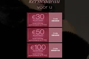 Merry Christmas – tot wel € 100 korting op uw favoriete look!