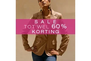 Nieuw in de sale: tot wel 60% korting