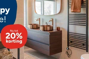 Tot 20% korting bij Saniweb!