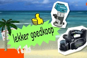 Deze week lekker goedkoop: schuur- en freesmachines