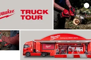 De Milwaukee Big Red Truck komt naar Tilburg!