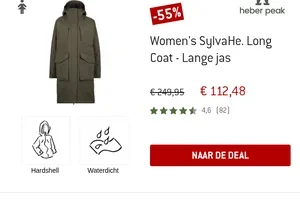 Alleen vandaag: tot -55% op weerbestendige kleding