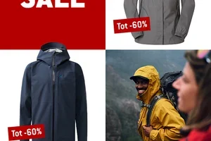 Tot maar liefst 60% korting op outdoorjassen