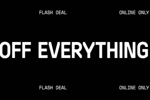 Deal ends soon 15% off everything
