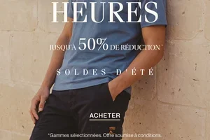 Dernières heures : jusqu’à -50 %, fin ce soir