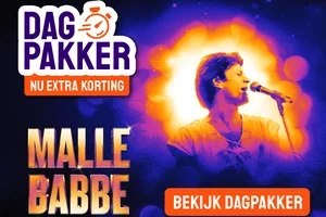 Dagpakker: Malle Babbe - de Rob de Nijs musical 🥳