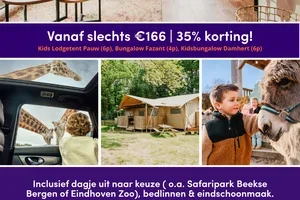 35% korting op Vakantiepark Dierenbos 🐾