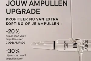 Tot 30% korting op DOCTOR BABOR ampullen