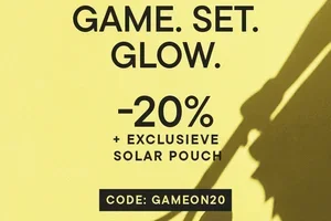 Alleen nog vandaag ⏳ 20% korting + Solar Pouch cadeau