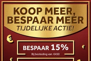 Koop meer, bespaar meer – start nu!