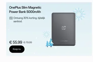 Tot €120 voordeel. Begin het nieuwe jaar met OnePlus.