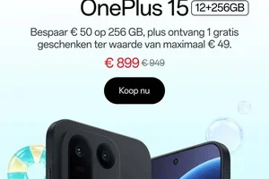 Gratis cadeau bij elke OnePlus 15. Alleen deze maand.