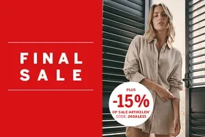Nu 15% EXTRA korting op SALE-artikelen!