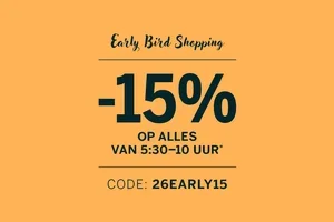 Goedemorgen, Early Bird!