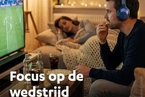 Je koptelefoon in de WK sale