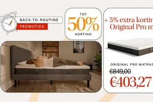 🛏️ Nog meer comfort, nog meer voordeel