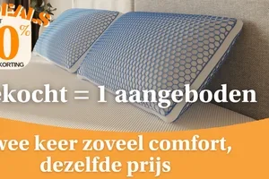 Bestel 1 kussen, ontvang er 2! 🚨