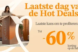 ⏳60% KORTING: De Hot Deals eindigen morgen.