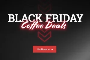 Pssst! Black Friday sale voor Koffiemarkt klanten