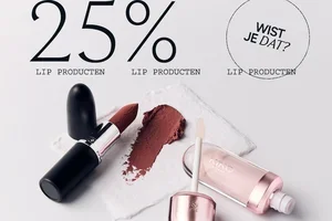 25% korting op alles voor je lippen