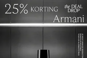 Armani | 25% korting + 5% EXTRA