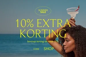 10% EXTRA bovenop korting tot reeds -30%