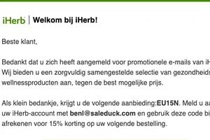 Bedankt voor uw inschrijving! Profiteer van uw exclusieve aanbieding!