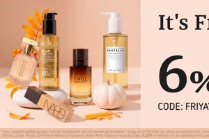 6%*  korting voor FriYAY! 🎉