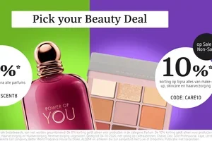 8%* of 10%* korting: Pick your Beauty Deal! ✨