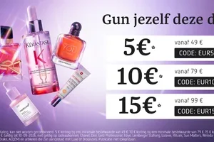 Gun jezelf deze deal: bespaar tot € 15*! 🛍️