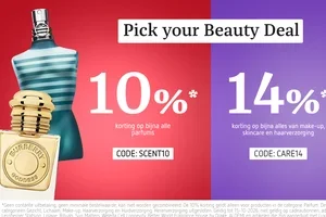 Tot 14%* korting op je favoriete beautyproducten 💖
