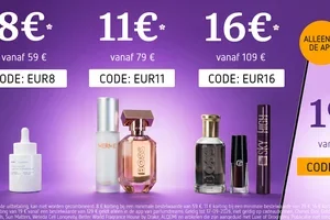 Hogere korting in de app: € 19* vanaf € 129 😍