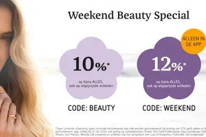Tot -12% korting voor je Beauty Weekend 😍