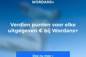 Verdien punten voor elke uitgegeven € bij Wordans+