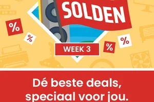 De solden zijn halfweg! Upgrade nu met korting op o.a. pc-componenten, laptops en veel meer!