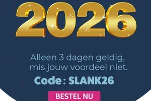 ✨ Start 2026 slank: 3 dagen lang 20% korting op alles!
