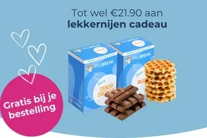 Tot 21.90 euro aan lekkernijen cadeau!