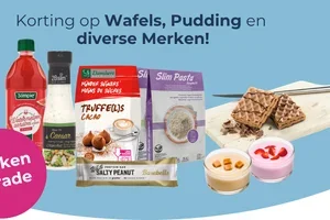 In de aanbieding: Wafels en Pudding!