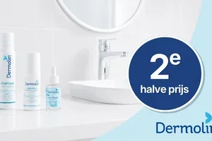 Dermolin nu tweede halve prijs 🛒| KoopjesDrogisterij.nl