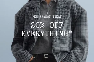 New season treat: 20% off everything*