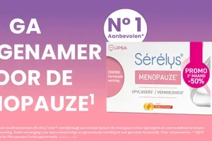 Menopauze? Ontdek Sérélys met -50% op je 2de verpakking!