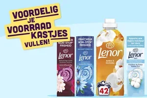 Alleen vandaag: 2+3 gratis op geselecteerde Lenor🌸