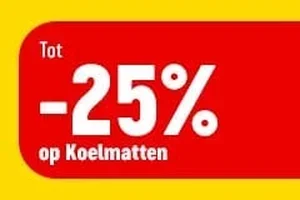  🔥 25% korting op verkoelende matten