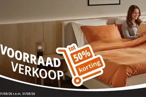 Voorraadverkoop: extra voordeel op alles wat in voorraad is!