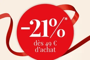 Eshop Only : -21% dès 49€ d’achat ✨
