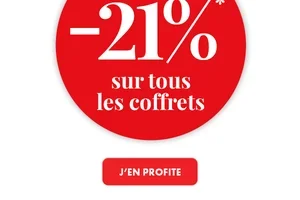 -21% sur nos coffrets les plus irrésistibles 🎁