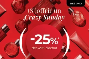 Eshop Only : -25% dès 49€ d’achat ✨